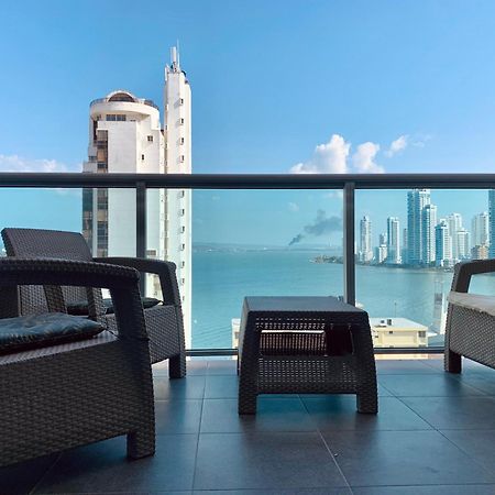 דירות Cartagena Oceanview Escape Pool, Jacuzzi & Gym In Bocagrande מראה חיצוני תמונה